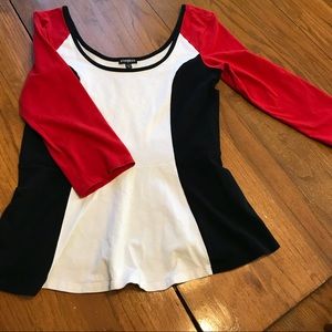 Express Peplum Top